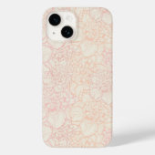 Pink Peony Floral Pattern Case-Mate iPhone Case (Achterkant)