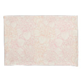 Pink Peony Floral Pattern Kussensloop (Voorkant)