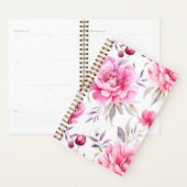 Pink Peony Floral Planner (Display)