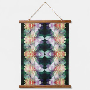 Pink Peony Flower Abstract Hangend Wandkleed