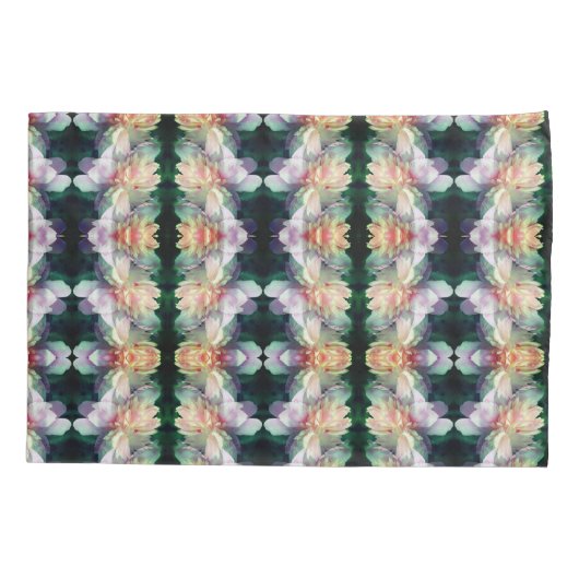 Pink Peony Flower Abstract Kussensloop (Achterkant)