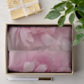 Pink Peony Flower Blossom Photo Decoupage Tissuepapier (Geschenk)