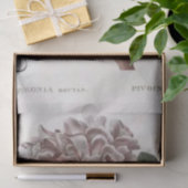 Pink Peony Flower Botanical French Dragonfly Craft Tissuepapier (Geschenk)