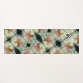 Pink Peony Flower Center Pattern Gepersonaliseerd Yogamat (Voorkant (horizontaal))