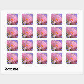 Pink Peony Flower Sticker (Vel)