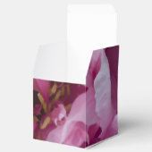 Pink Peony Flower Wedding Bedankdoosjes (Geopend)