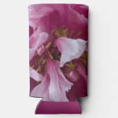 Pink Peony Flower Wedding Favor (Achterkant)