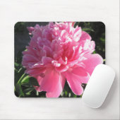 Pink Peony Muismat (Met muis)