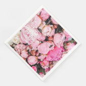 Pink Peony Party Design Servet (Hoek)