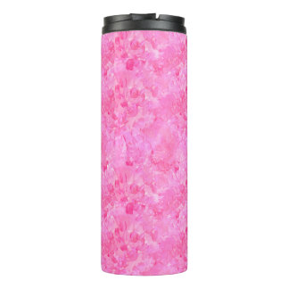 Pink Peony Thermal Tumbler Thermosbeker