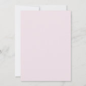 Pink Peony Wedding Invitation (Dos)
