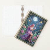 Pink Petal Gown & Glowing Butterfly Fairy Journal (À l'intérieur)