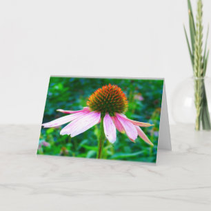 Pink Petals Floral Sympathie Card Kaart