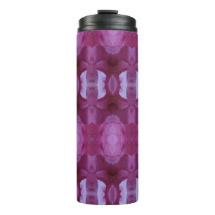 Pink Petunia Ikat Thermosbeker