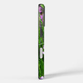 Pink Phlox en Grass Summer Floral Case-Mate iPhone Case (Achterkant / Rechts)