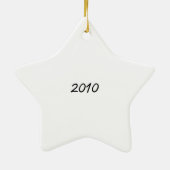 Pink Phlox en Grass Summer Floral Keramisch Ornament (Achterkant)