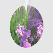 Pink Phlox en Grass Summer Floral Ornament (voorkant)