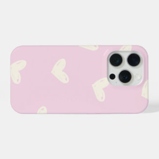 Pink Phone Back Cover iPhone 15 Pro Hoesje