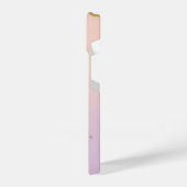 💖 Pink Phone Case with Big Yellow “M” & Stars  iPhone Hoesje (Linkerkant)