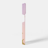 💖 Pink Phone Case with Big Yellow “M” & Stars  iPhone Hoesje (Rechterkant)