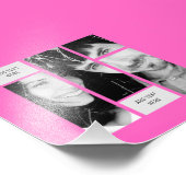 PINK Photo Texte Modèle - Transfert À N'IMPORTE QU (Coin)