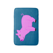 Pink Pig Bath Mat (Voorkant Verticaal)
