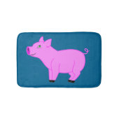 Pink Pig Bath Mat (Voorkant)