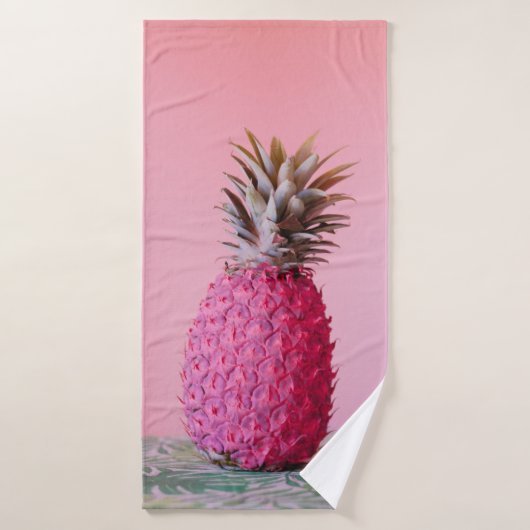 PINK PINEAPPLE BADHANDDOEK (Badhanddoek)