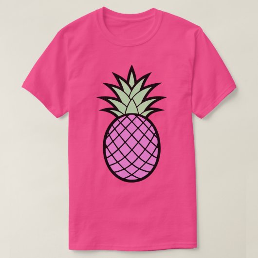 Pink Pineapple TShirt 1 (Design voorkant)