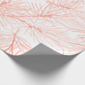 PINK PINK PINE NEEDLES PATTERN VOOR CHRISTMAS GIFT CADEAUPAPIER (Hoek)