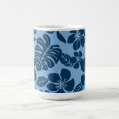 PINK PLUMERIA (BLUES) Mug (Centre)