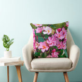 Pink Plumeria Kussen (Stoel)