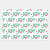 Pink Poinsettia et Holly Feuilles (Devant 3)