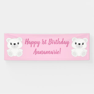 Pink Polar Beer Birthday Party Spandoek