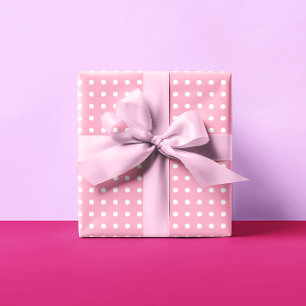 Pink Polka Dot Cadeaupapier
