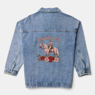 Pink Pony Club Western Cowgirl Denim Jacket