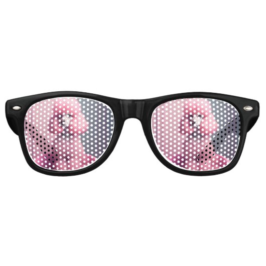 PINK POODLE CHIEN LUNETTES DE SOLEIL FUN Glasses! (Devant)
