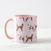 pink poodle design   mok (Links)
