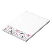 PINK POODLES Aangepaste laptop Notitieblok (Gedraaid)