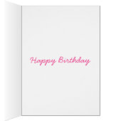 Pink Pop aquarelle fleur joli art (Intérieur (Droit))