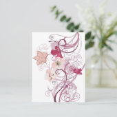 Pink poppies Carte postale (Debout devant)