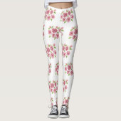 Pink Positionne les Leggings (Devant)