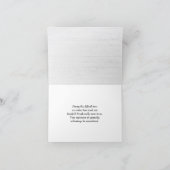 Pink Primrose Bloedvat Sympathie Dank u Bedankkaart (Binnen)