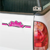 Pink Princess Bumpersticker (Op Truck)