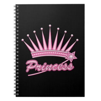 Pink Princess Crown Notitieboek