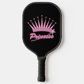 Pink Princess Crown Pickleball Paddle (Achterkant)