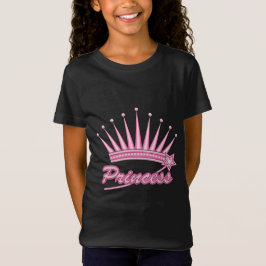 Pink Princess Crown T-shirt