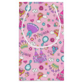 Pink Princess Gift Bag Klein Cadeauzakje (Achterkant)