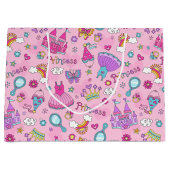 Pink Princess Grand sac cadeau (Devant)