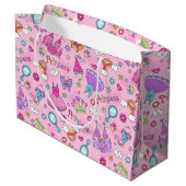Pink Princess Grand sac cadeau (Dos Angle)